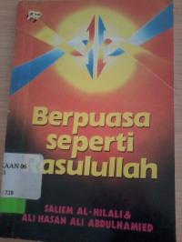 Berpuasa Seperti rasulullah